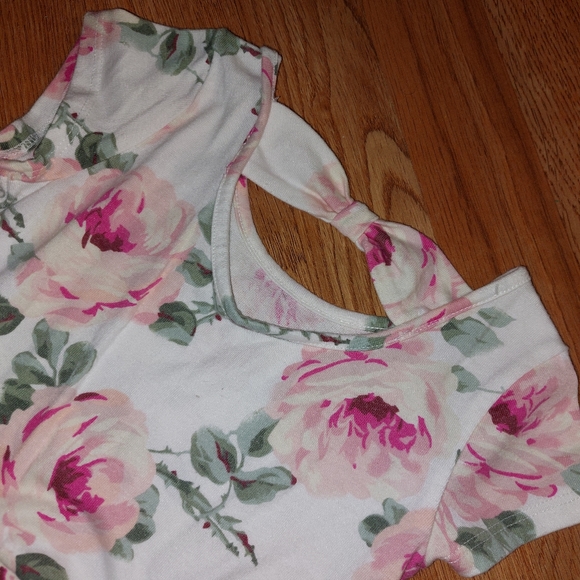 Rose Floral Patterned Dress - Picture 2 of 2